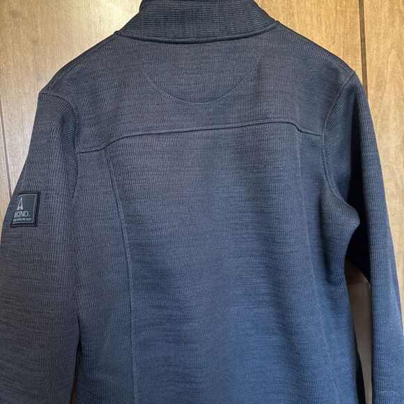 Ascend Fleece Lined Sweater Jacket Fitted Full Zip Women's Pockets Sz XL EUC - Picture 12 of 12